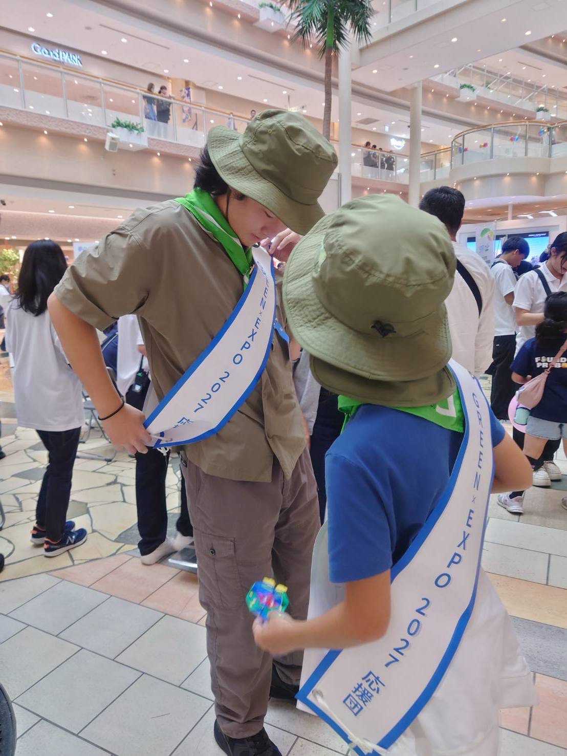 小田原ダイナシティでのGREEN×EXPO 2027 半年前記念イベント